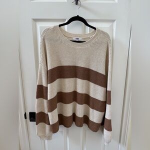 BB Dakota Beige Knit Sweater